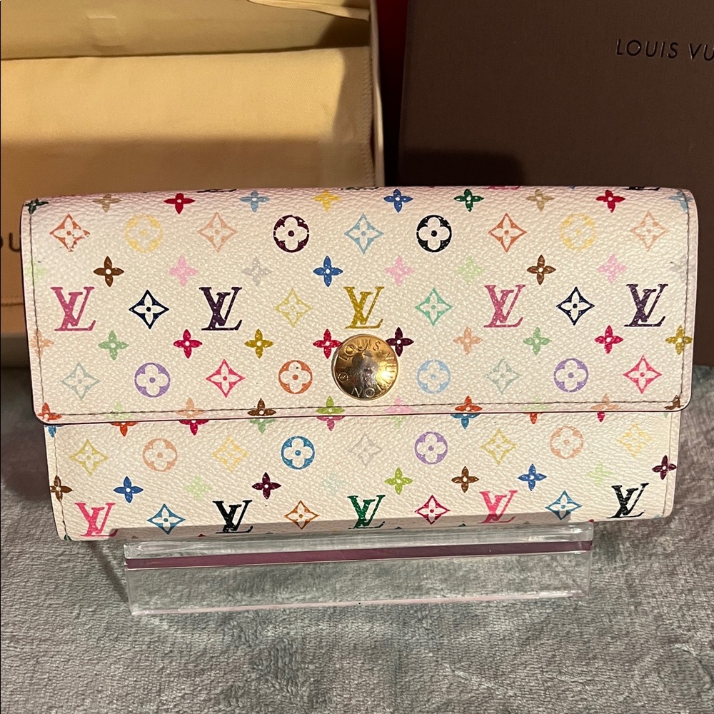 Louis Vuitton Mera Kami Monogram Wallet date code CA4120 great condition
